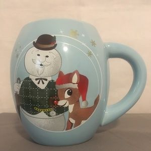 Rudolph Reindeer Holly Jolly Christmas Mug NEW
